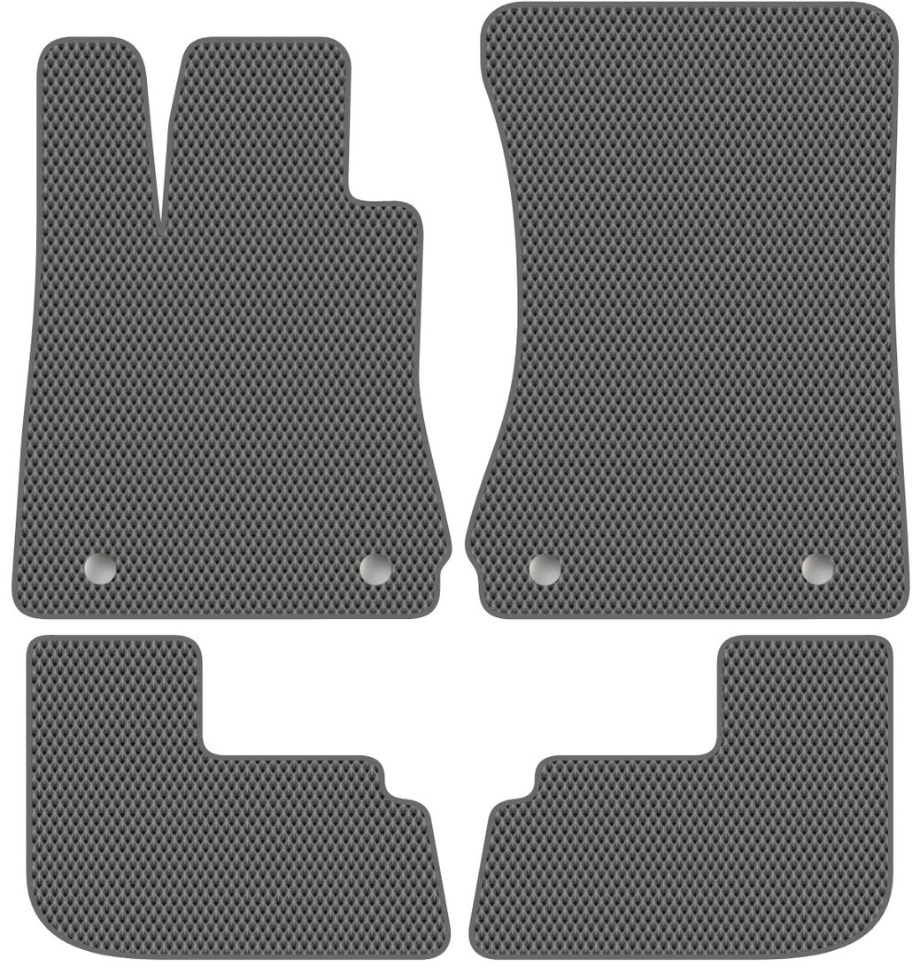 

Комплект ковриков для авто Alicosta Mercedes-Benz CL-Class III (купе / C216) 2006 - 2014 (серый, ромб)
