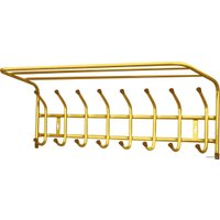 Вешалка для одежды Nika с полкой ВП8 (золотой)