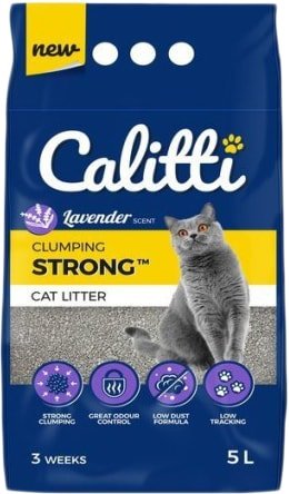 

Наполнитель для туалета Calitti Strong Lavender 5 л
