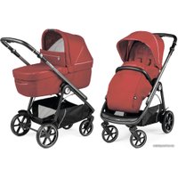 Универсальная коляска Peg Perego Veloce Combo (2 в 1, red shine)