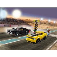 Конструктор LEGO Speed Champions 75893 Dodge Challenger SRT и Dodge Charger R/T