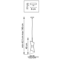 Подвесная люстра Lightstar Strato 817017