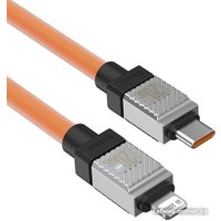 Кабель Baseus CoolPlay Series Fast Charging Cable 20W USB Type-C - Lightning (1 м, оранжевый)