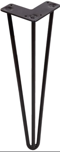 Опора мебельная AKS FLASH h410, черный