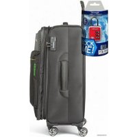 Чемодан-спиннер Mironpan 50161-2-L 76 см (серый)