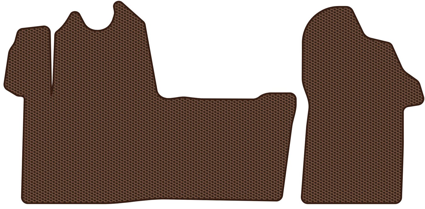 

Комплект ковриков для авто Alicosta Renault Master III (грузовой фургон / FV,JV) 2020 - Н.В. (коричневый, сота)