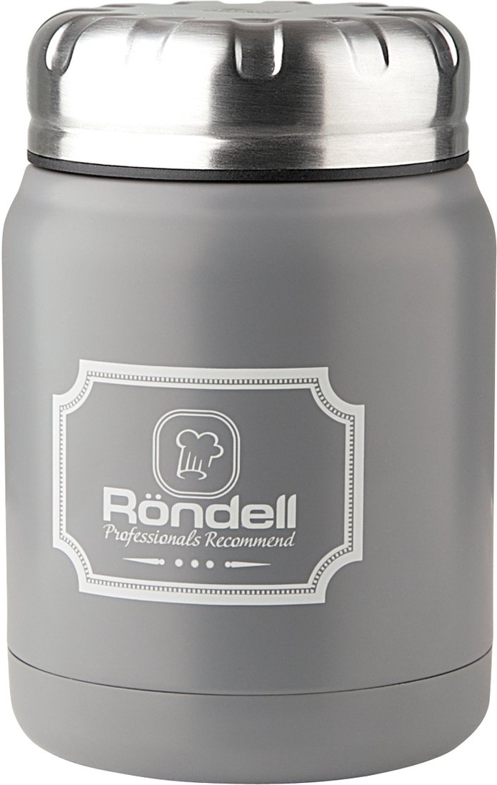 

Термос для еды Rondell RDS-943 0.5л (серый)