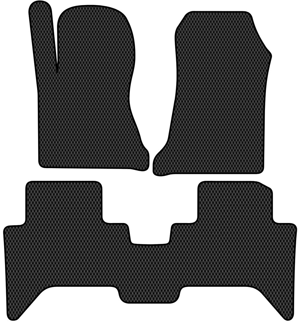 

Комплект ковриков для авто Alicosta Tank 300 I (suv) 2021 - Н.В. (черный, ромб)