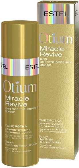 

Сыворотка Estel Professional Otium Miracle Revive реконструкция кончиков волос 100 мл