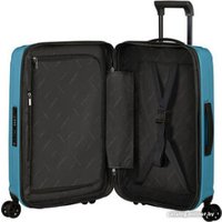 Чемодан-спиннер Samsonite Nuon Metallic Ocean Blue 55 см