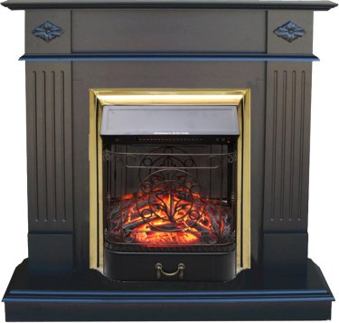 

Каминокомплект Smolcom Brighton STD-ASP с Royal Flame Majestic FX M Brass (венге)