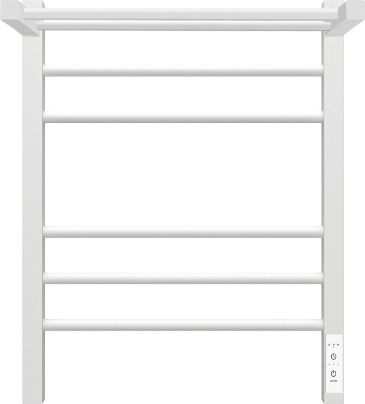 

Полотенцесушитель Granula Квадро Сплит 50х60 (с полкой, терморегулятор, белый)