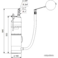 Дренажный насос Grundfos SBA 3-45 AW