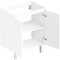  ЗОВ Тумба под умывальник M80LW0LWS-LDSPW (белый)