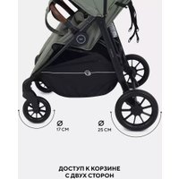 Коляска прогулочная «книга» Rant Twinny RA151 2025 (olive)
