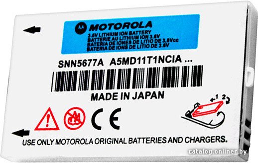Аккумулятор для телефона Копия Motorola BA240