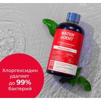 Ополаскиватель для полости рта Waterdent Ополаскиватель для полости рта Хлоргексидин Перечная мята 500 мл
