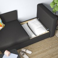 Софа Ikea Skonaback Knisa темно-серый 70582542