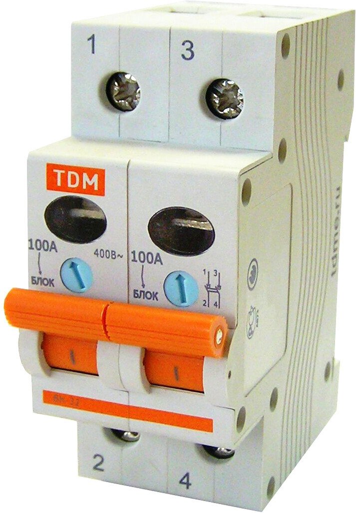 

Выключатель автоматический TDM Electric ВН-32-2P-63A SQ0211-0017