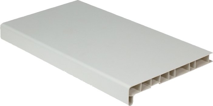 

Подоконник АНВ ПВХ стандарт с заглушкой 400x1000 (белый)