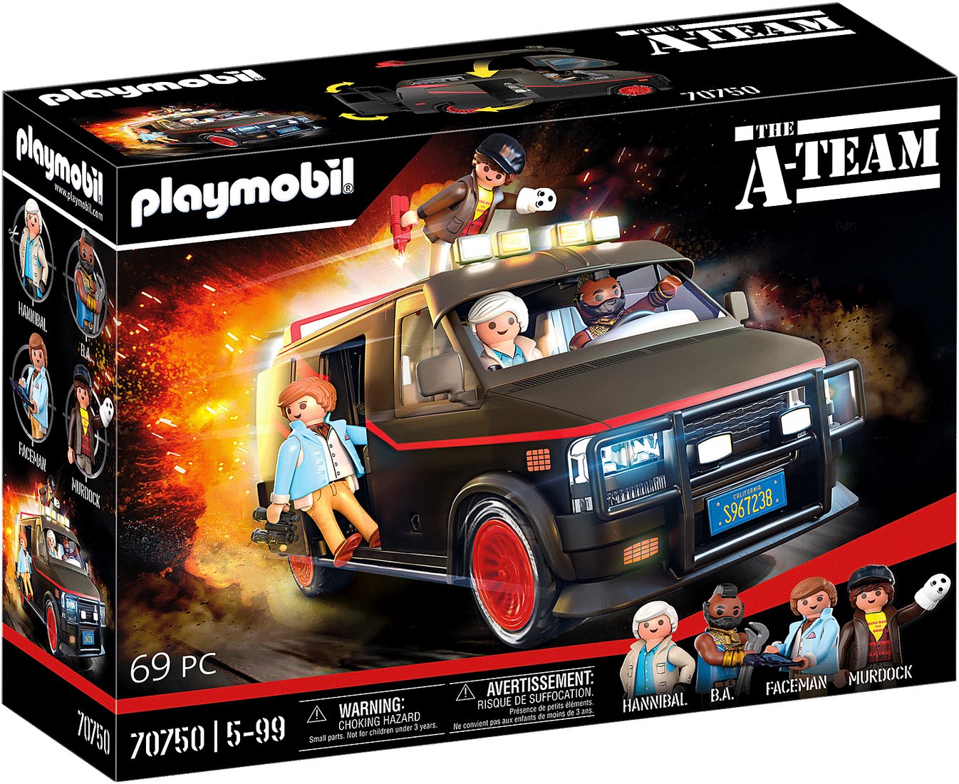 

Конструктор Playmobil PM70750 Фургон A-Team