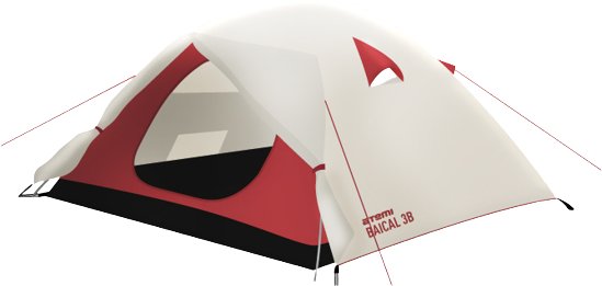 

Треккинговая палатка Atemi Baikal 3B