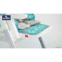 Высокий стульчик Lorelli Party 2021 (cool grey leather)