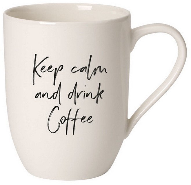 Кружка Villeroy & Boch Keep Calm and Drink Coffee 10-1621-9652