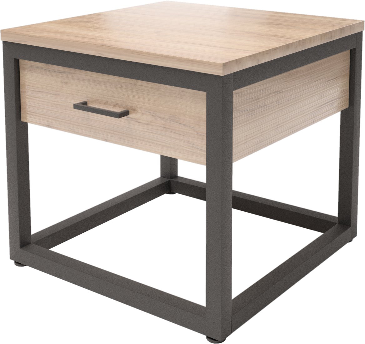 

Тумба Millwood Neo Loft TM1 Л (дуб табачный Craft-металл черный)