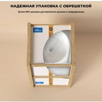 Умывальник Wellsee Chalice Perfection 230611000 (отдельностоящий, без отверстия под смеситель, глянцевый белый) в Бресте