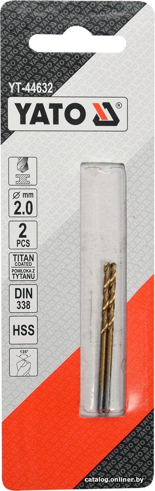 Набор оснастки для электроинструмента Yato YT-44632 (2 предмета)
