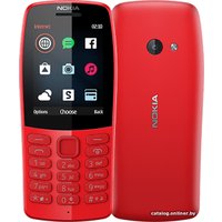 Телефон Nokia 210 (красный)