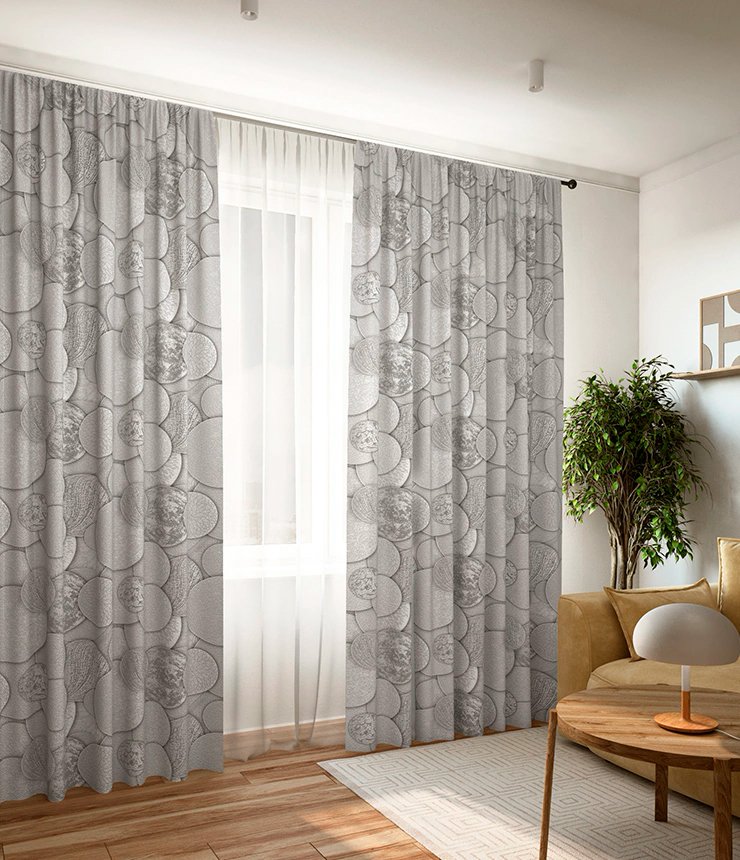 

Штора Legrand Сфера 1.4x2.6 м (серый)