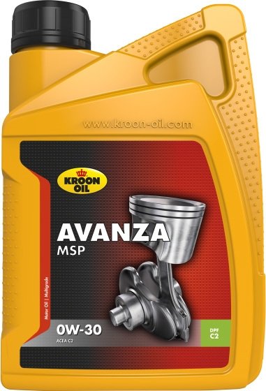 

Моторное масло Kroon Oil Avanza MSP 0W-30 1л