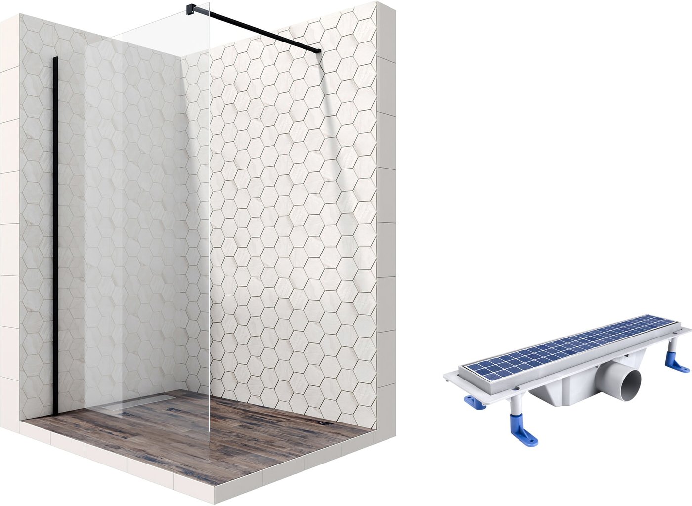 

Душевая стенка Ambassador Set 15031110-ST4