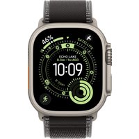 Умные часы Apple Watch Ultra 3 LTE 49 мм (титановый корпус, природный/черный, нейлоновый ремешок размера M/L)