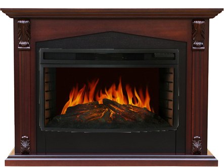 

Каминокомплект Smolcom Praga FS33/FS33W с Dioramic 33W LED FX (махагон коричневый)