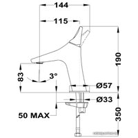 Смеситель TEKA Sense 913460200