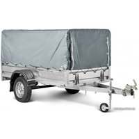 Одноосный прицеп КМЗ Мастер 2.5х1.25м (с тентом)