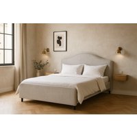 Кровать Sonit Dana 120x200 велюр River (05 антрацит)