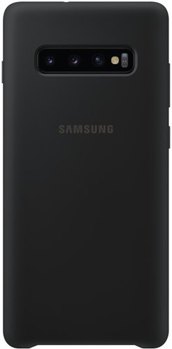 Чехол для телефона Samsung Silicone Cover для Samsung Galaxy S10 Plus (черный)