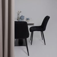 Кухонный стол Lepremo AV 2119 МДФ+керамика раздвижной 1200-1800x800 (натуральный глянцевый Gold Jade/черный)