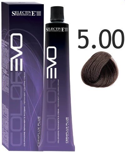 

Крем-краска Selective Professional Colorevo 5.00 84500 (100 мл, светло-каштановый глубокий)