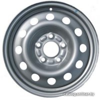 Штампованные диски Eurodisk 64G48L ED 15x6" 5x139.7мм DIA 98.6мм ET 48мм Silver