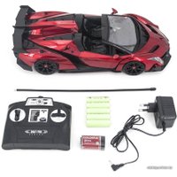 Автомодель MZ Lamborghini Veneno Cabrio 2304J 1:14 (красный)