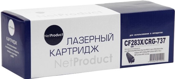 

Картридж NetProduct N-CF283X (аналог HP CF283X)