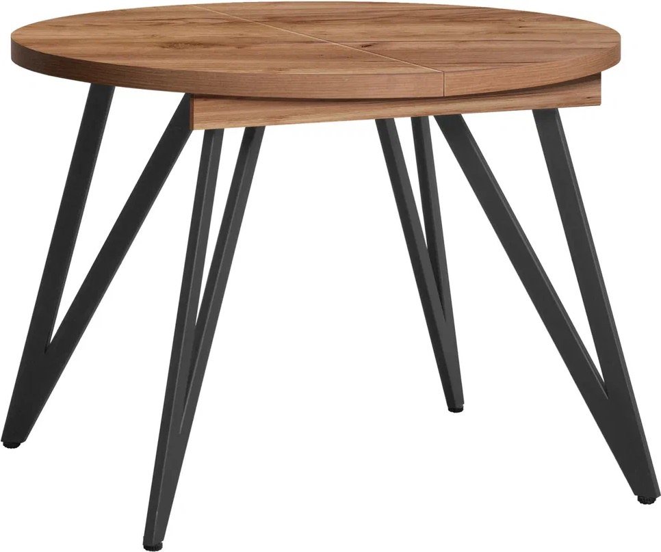 

Кухонный стол Millwood Женева 3 D раздвижной D110-150x110x75 (дуб табачный Craft/металл черный)
