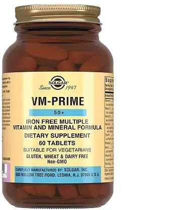 

БАД Solgar Мультивитаминный и минеральный комплекс 50+ (60 таблеток)