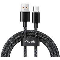 Кабель McDodo CA-3650 USB Type-A - USB Type-C (1.2 м, черный)
