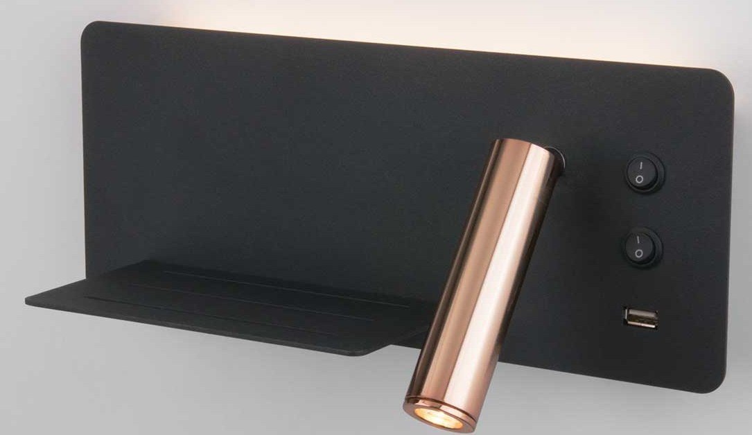 

Бра Elektrostandard Fant L MRL LED 1113 (черный/золото)